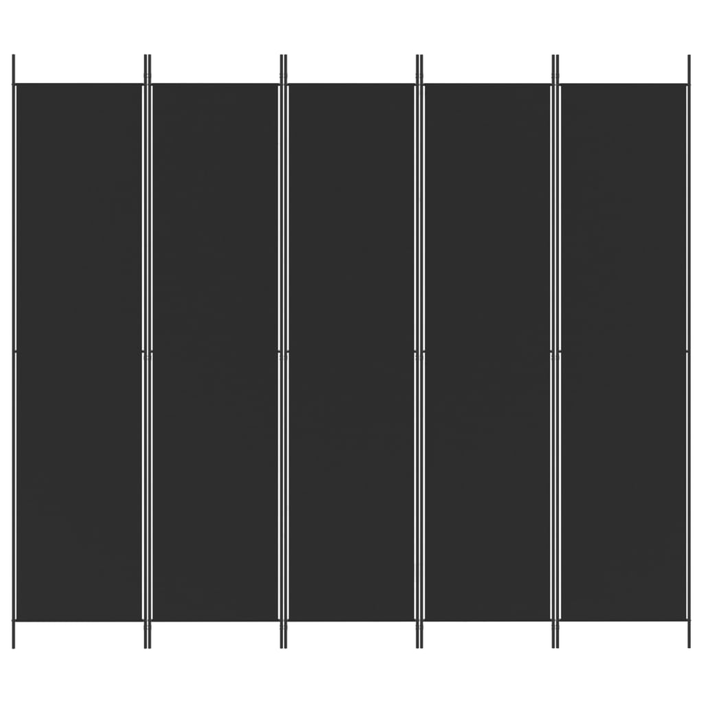 5-Panel Room Divider Fabric