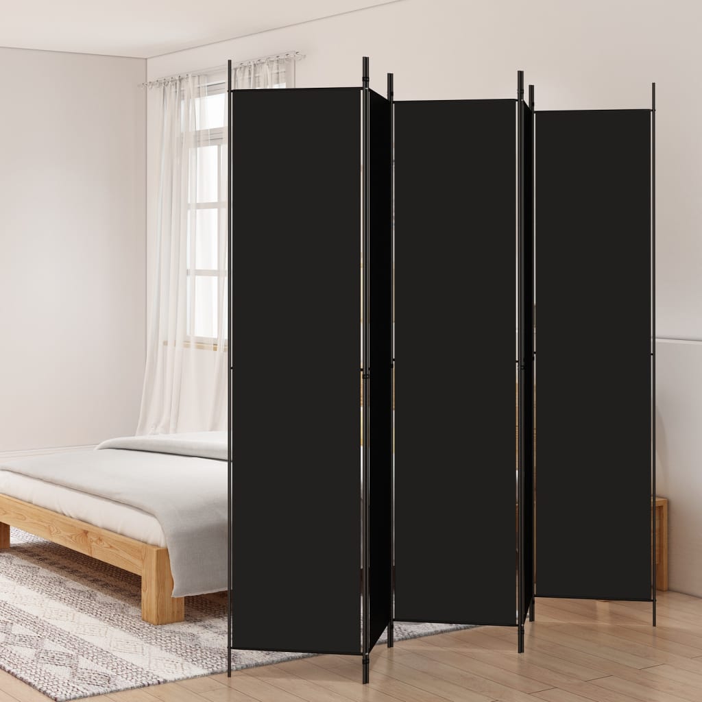 6-Panel Room Divider Fabric