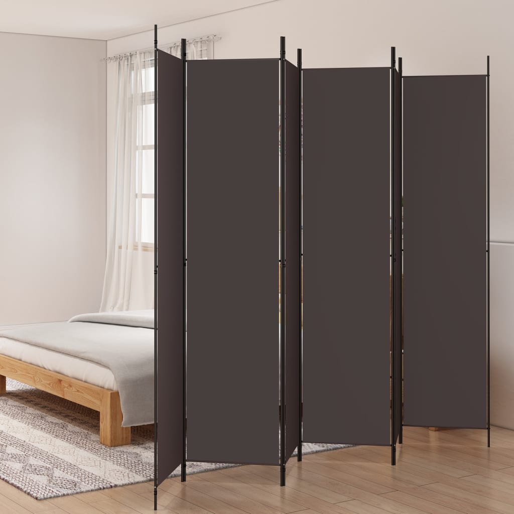 6-Panel Room Divider Fabric