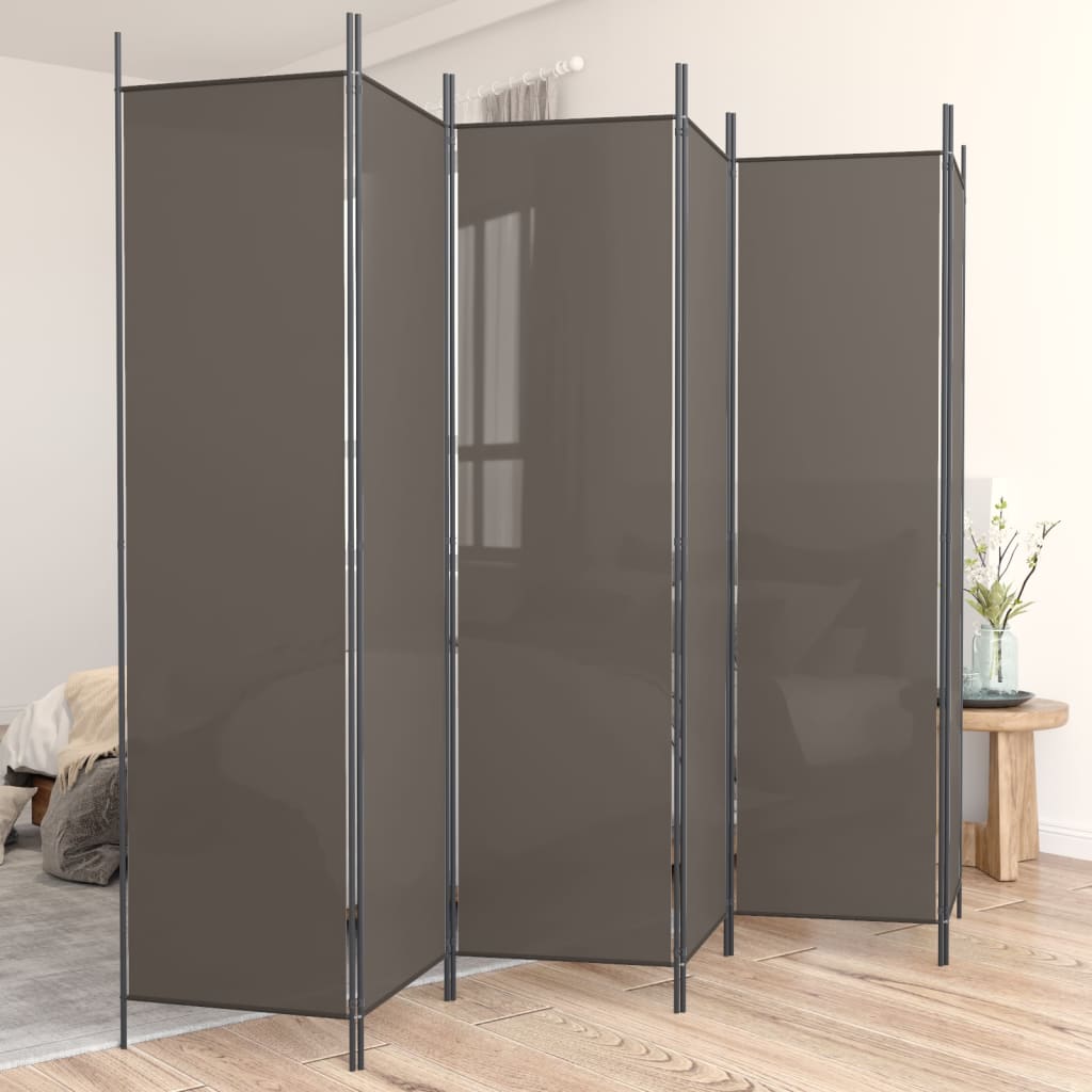 5-Panel Room Divider Fabric