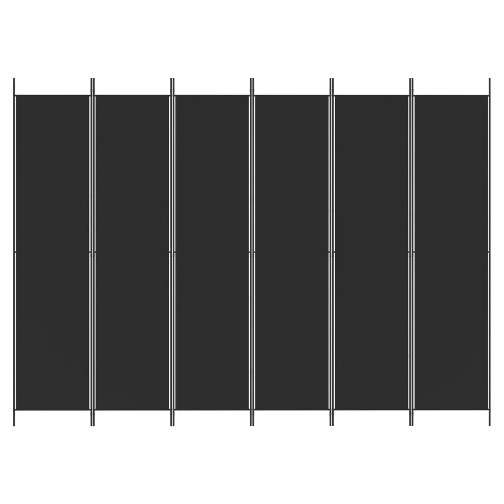 6-Panel Room Divider Fabric
