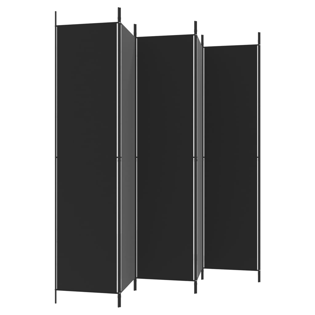 6-Panel Room Divider Fabric