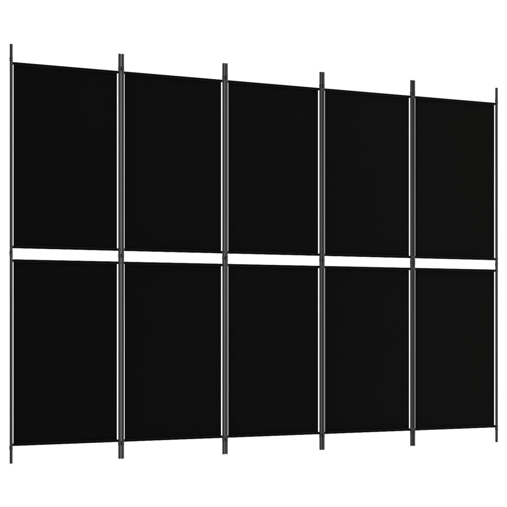 5-Panel Room Divider Fabric