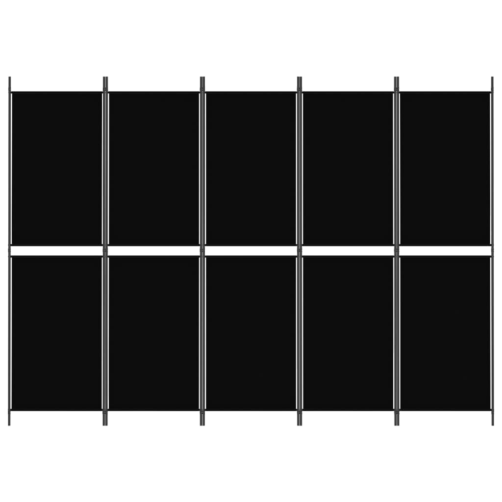 5-Panel Room Divider Fabric