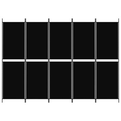 5-Panel Room Divider Fabric