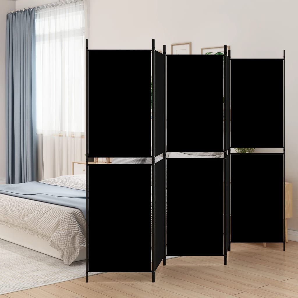 6-Panel Room Divider Fabric