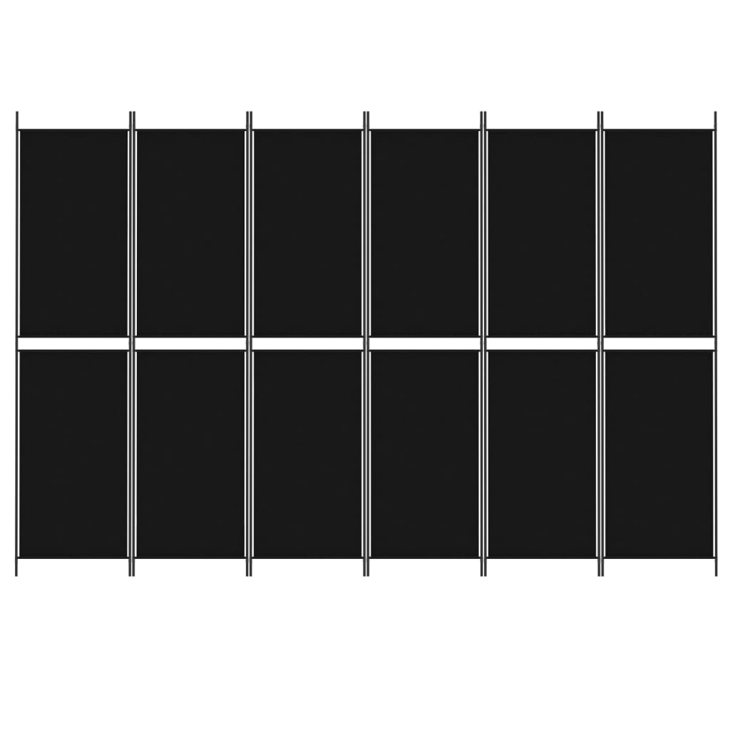 6-Panel Room Divider Fabric