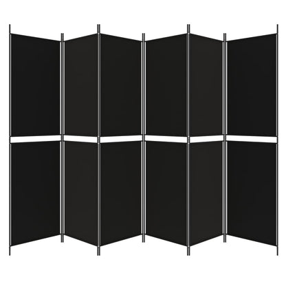 6-Panel Room Divider Fabric