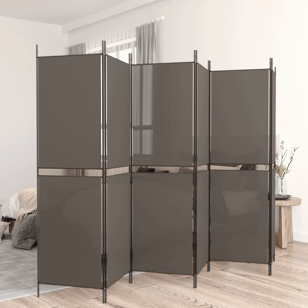 5-Panel Room Divider Fabric