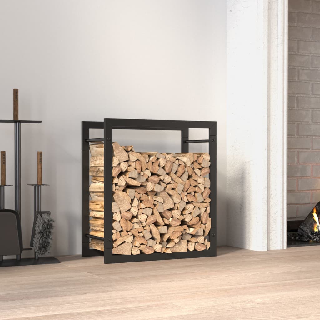 Firewood Rack Matt Steel