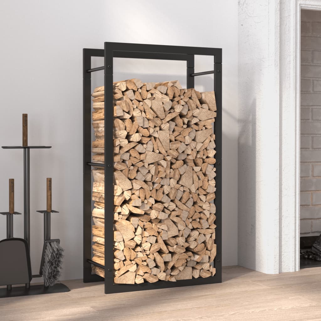 Firewood Rack Matt Steel