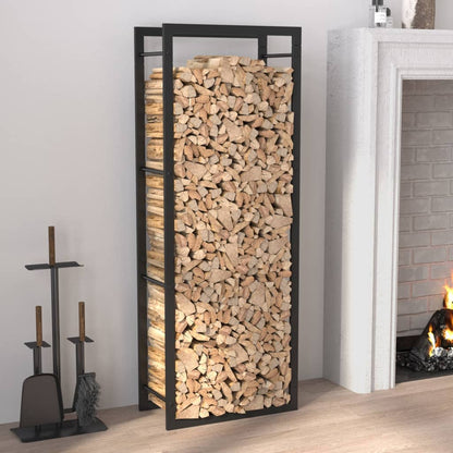 Firewood Rack Matt Steel