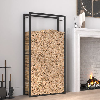 Firewood Rack Matt Steel