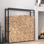 Firewood Rack Matt Steel