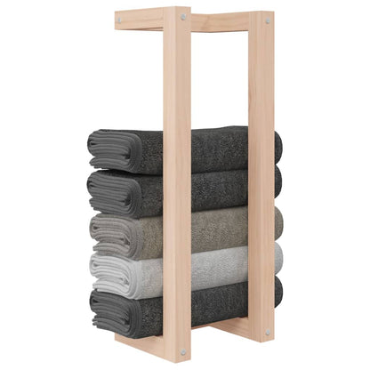 Towel Rack Solid Wood Pine