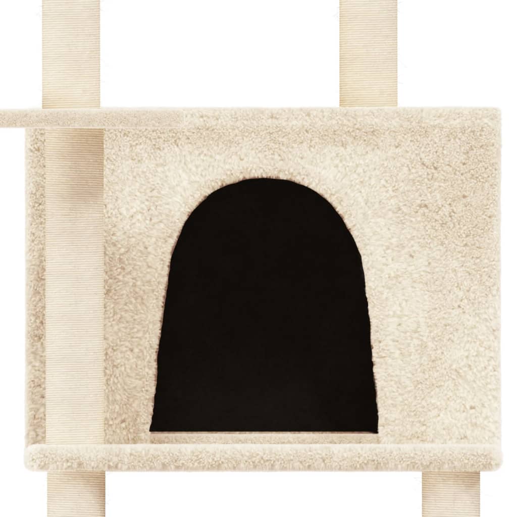 Cat Tree With Sisal Scratching Posts 166 Cm