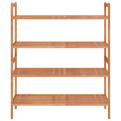 Shoe Racks 2 Pcs 69X27X41 Cm Solid Wood Walnut