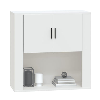 Wall Cabinet 80X33X80 Cm Engineered Wood