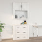 Wall Cabinet 80X33X80 Cm Engineered Wood