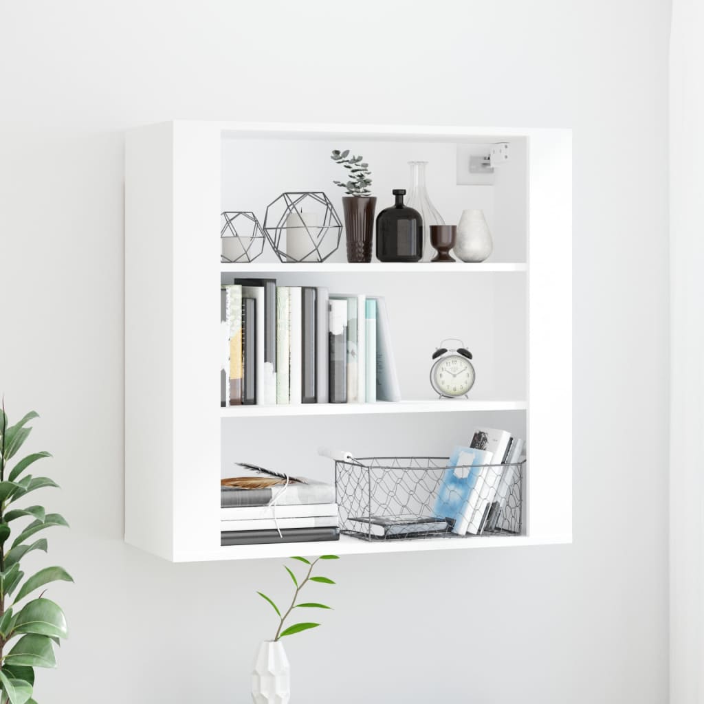 Wall Cabinet 80X33X80 Cm Engineered Wood