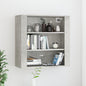 Wall Cabinet 80X33X80 Cm Engineered Wood