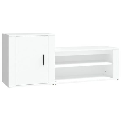 Shoe Cabinet 130X35X54 Cm Engineered Wood