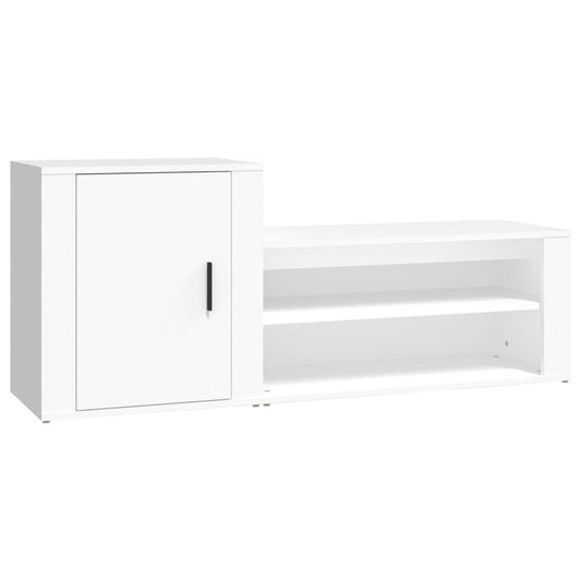 Shoe Cabinet 130X35X54 Cm Engineered Wood