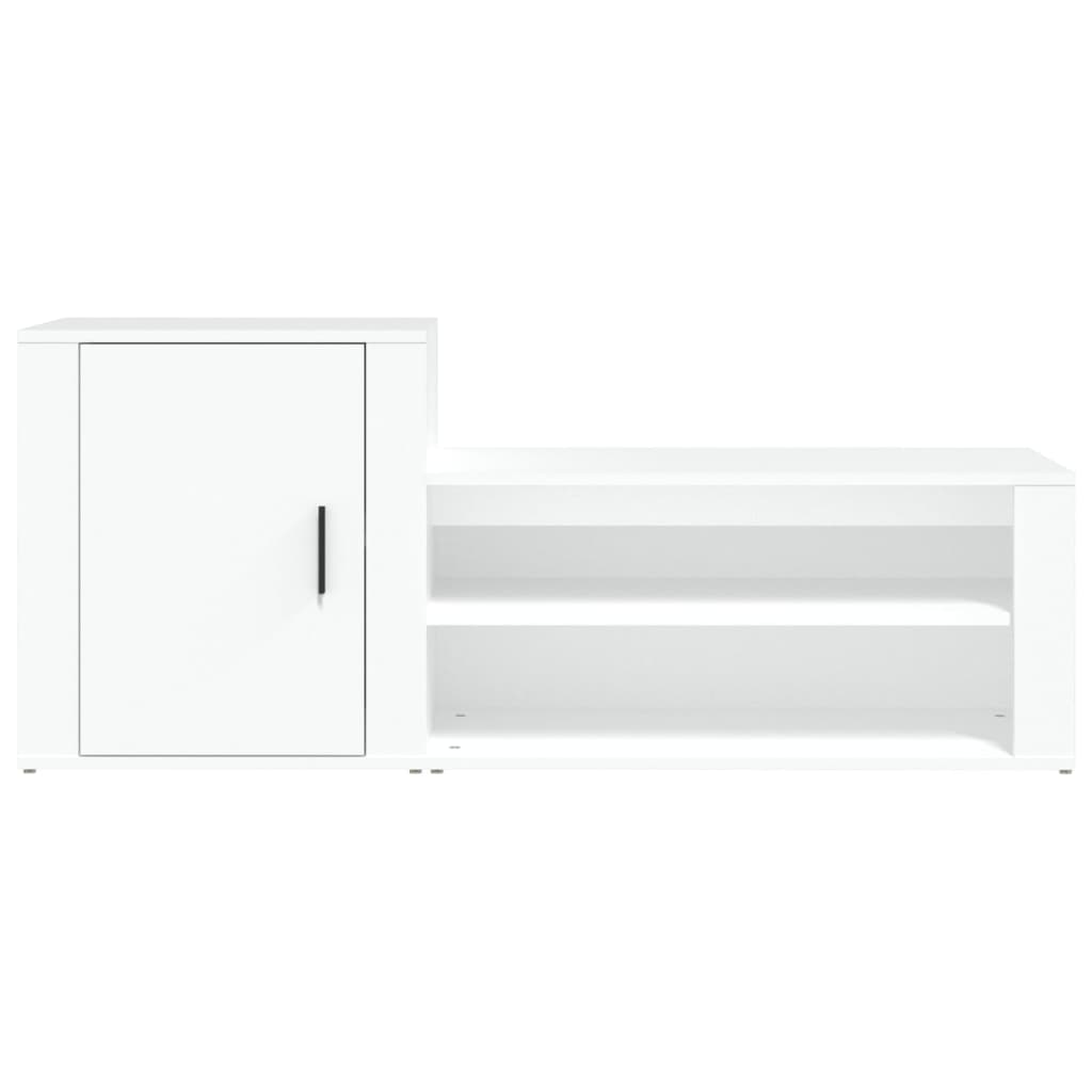 Shoe Cabinet 130X35X54 Cm Engineered Wood
