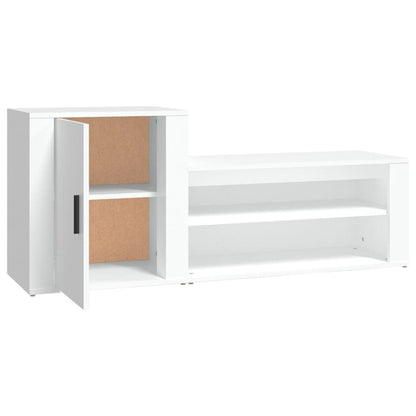 Shoe Cabinet 130X35X54 Cm Engineered Wood