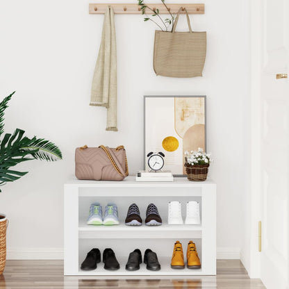 Shoe Rack 75X35X45 Cm Engineered Wood