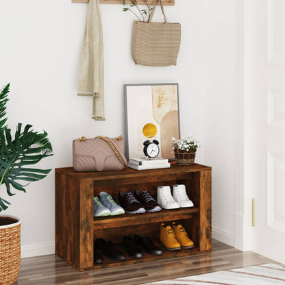 Shoe Rack 75X35X45 Cm Engineered Wood