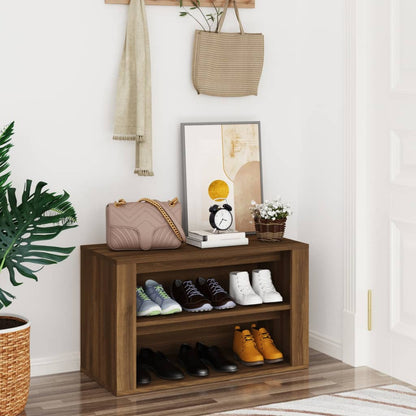 Shoe Rack 75X35X45 Cm Engineered Wood