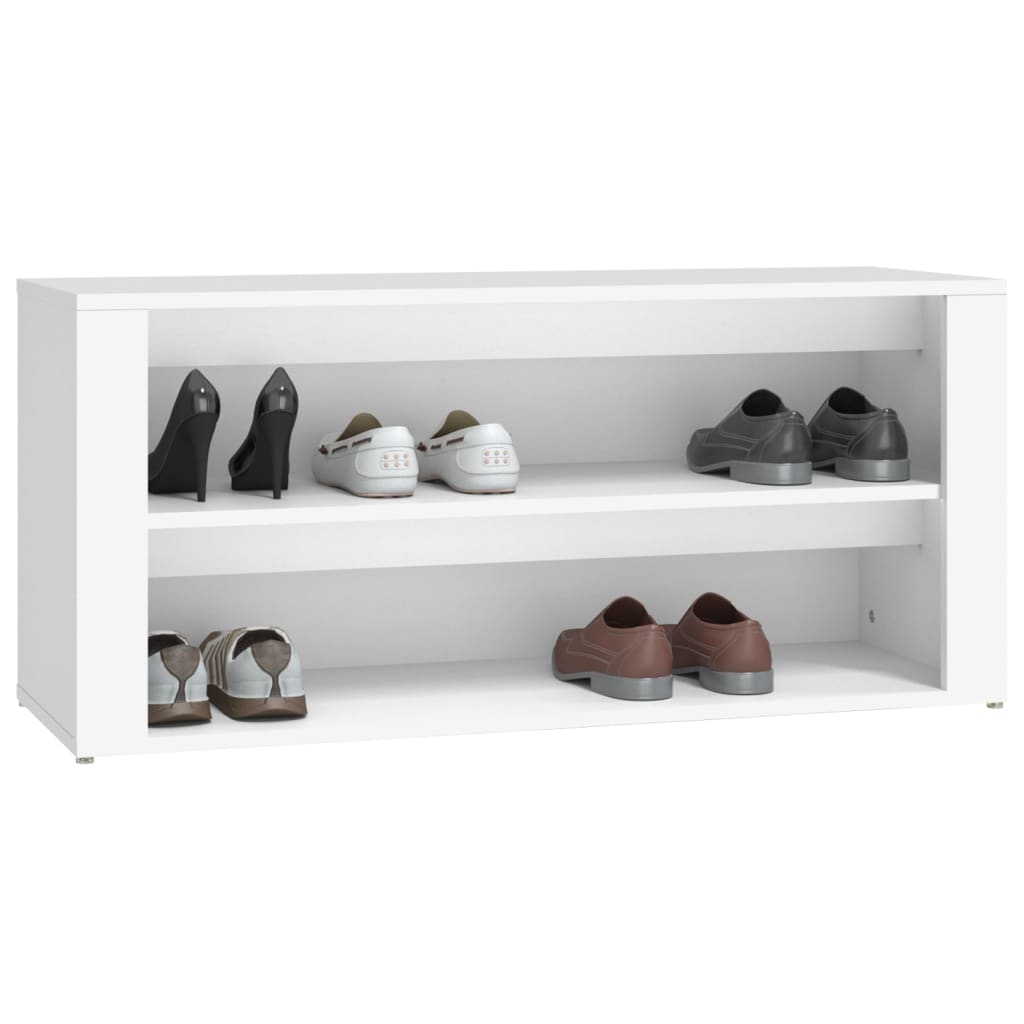 Shoe Rack 100X35X45 Cm Engineered Wood