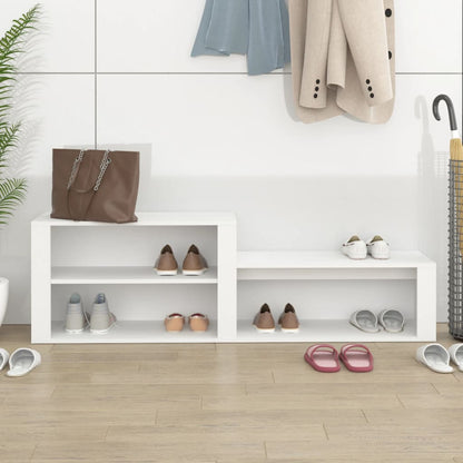 Shoe Cabinet 150X35X45 Cm Engineered Wood