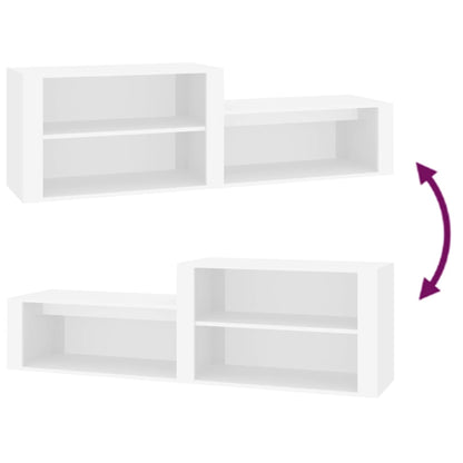 Shoe Cabinet 150X35X45 Cm Engineered Wood