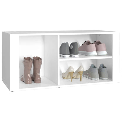 Shoe Cabinet 100X35X45 Cm Engineered Wood