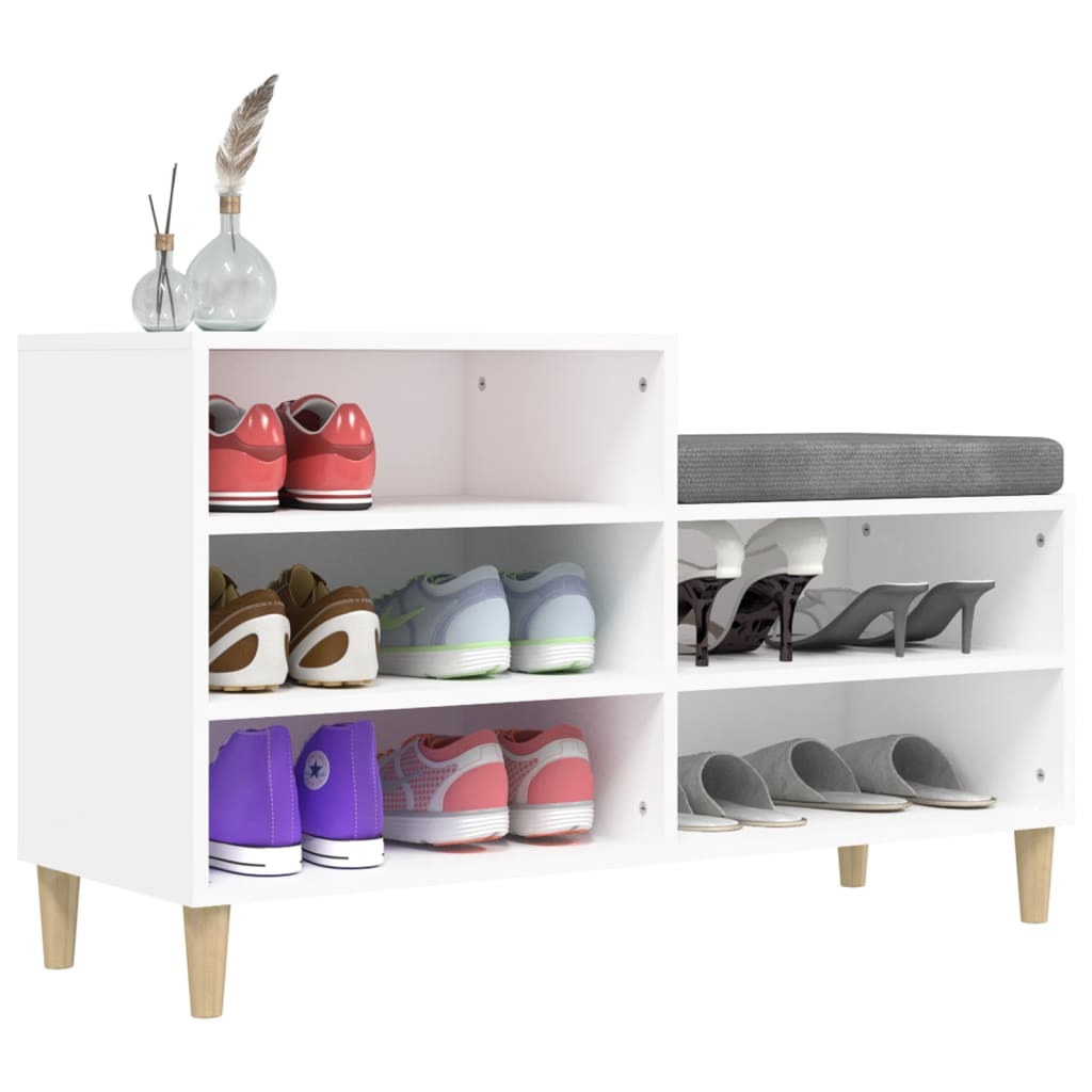 Shoe Cabinet 102X36X60 Cm Engineered Wood