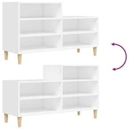 Shoe Cabinet 102X36X60 Cm Engineered Wood
