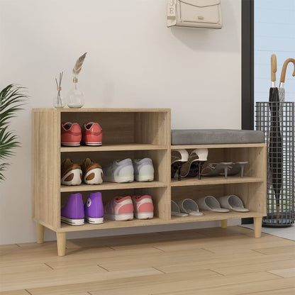 Shoe Cabinet 102X36X60 Cm Engineered Wood