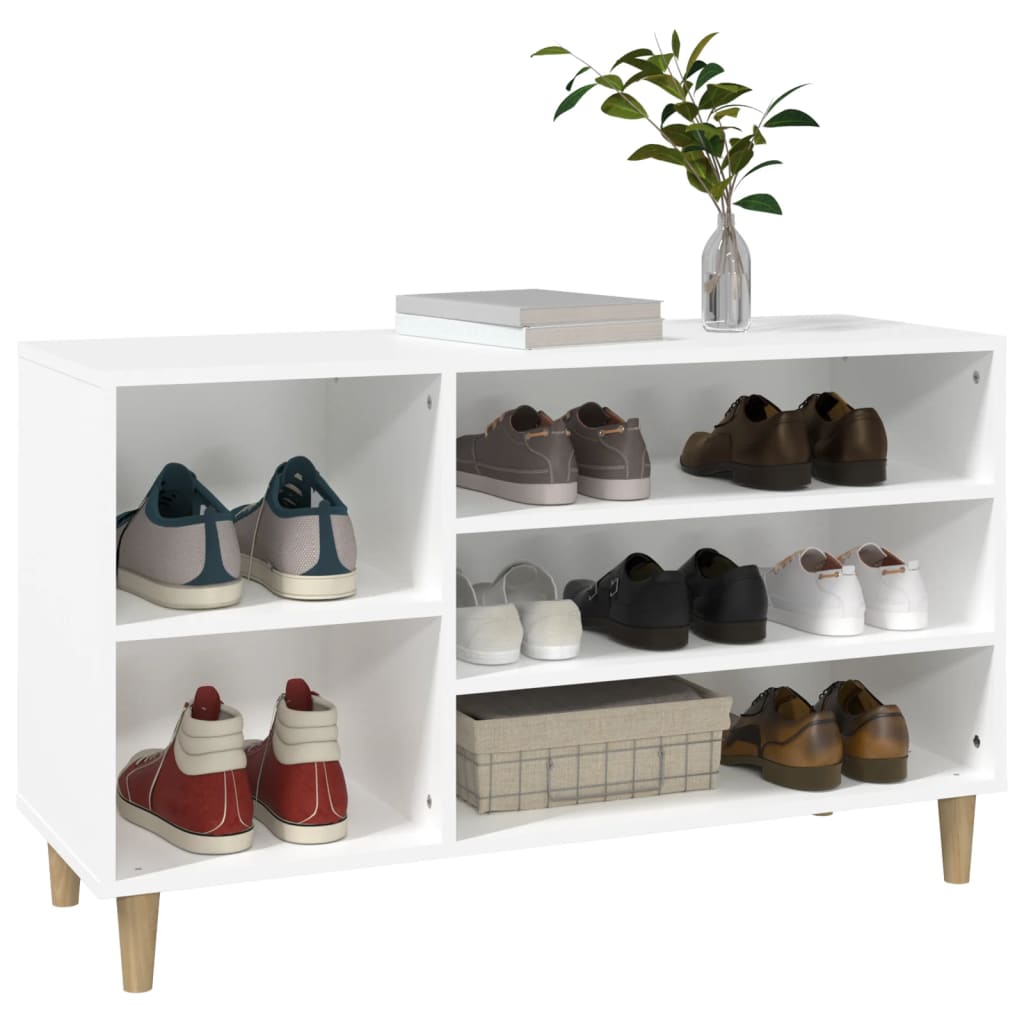 Shoe Cabinet 102X36X60 Cm Engineered Wood