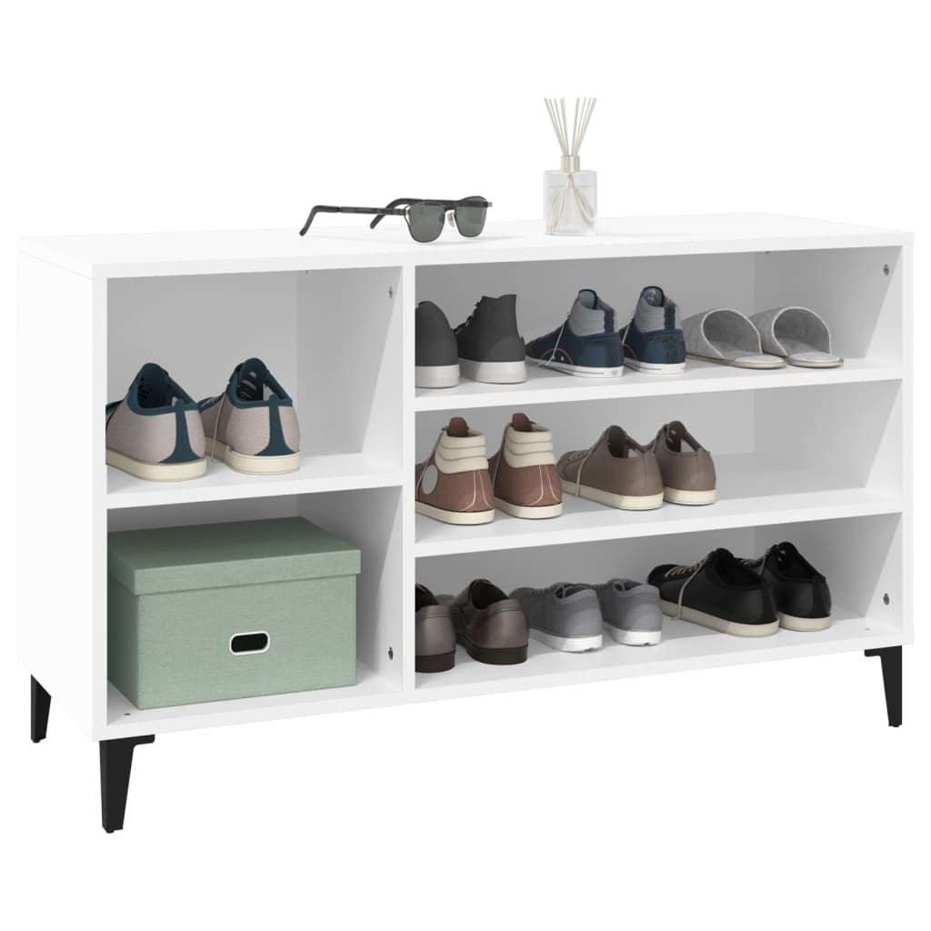 Shoe Cabinet 102X36X60 Cm Engineered Wood