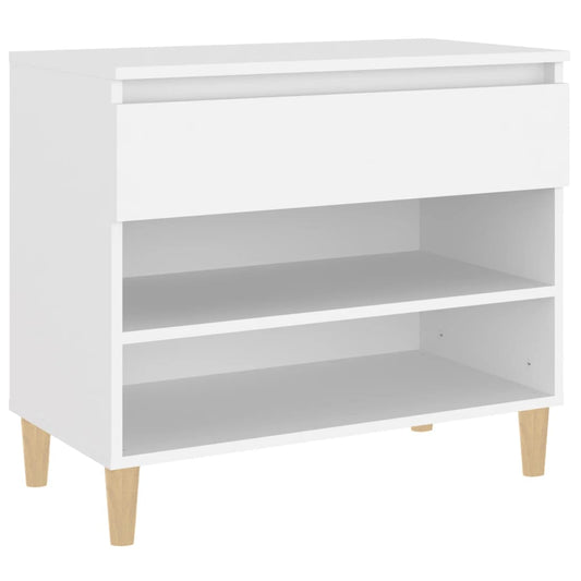 Shoe Cabinet 70X36X60 Cm Engineered Wood
