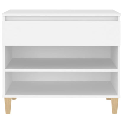 Shoe Cabinet 70X36X60 Cm Engineered Wood