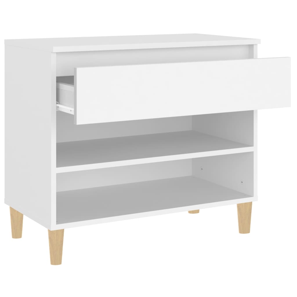Shoe Cabinet 70X36X60 Cm Engineered Wood