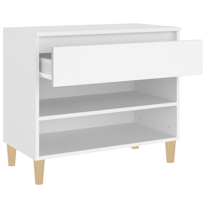 Shoe Cabinet 70X36X60 Cm Engineered Wood