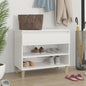 Shoe Cabinet 70X36X60 Cm Engineered Wood