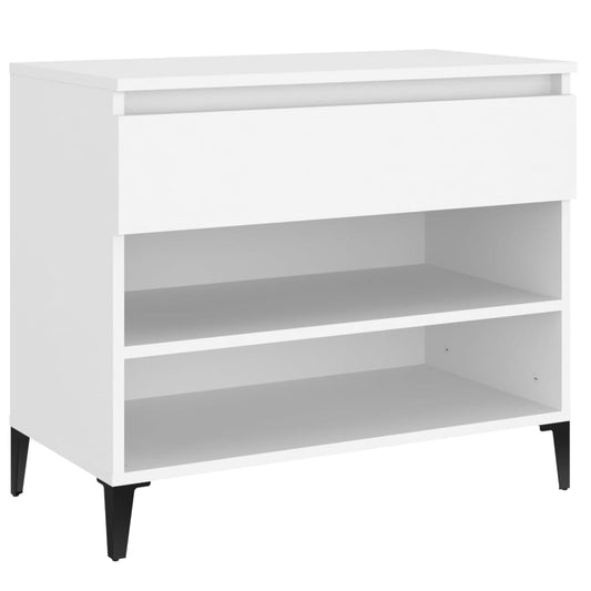 Shoe Cabinet 70X36X60 Cm Engineered Wood
