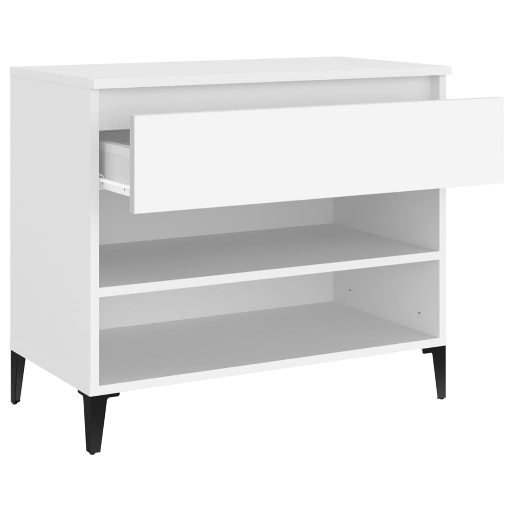 Shoe Cabinet 70X36X60 Cm Engineered Wood