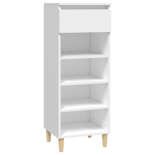 Shoe Cabinet 40X36X105 Cm Engineered Wood