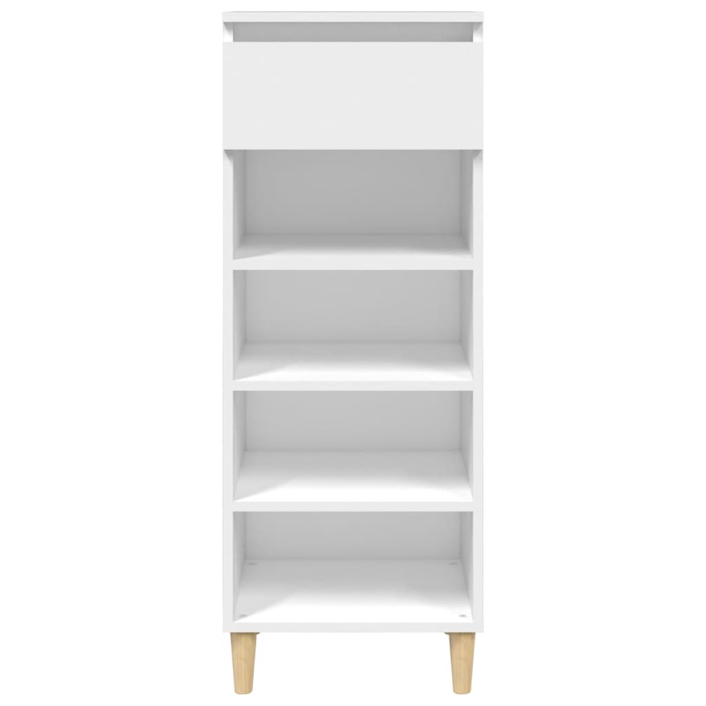 Shoe Cabinet 40X36X105 Cm Engineered Wood
